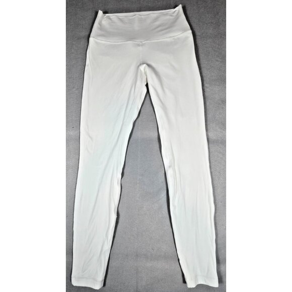 Lululemon Align High-Rise 25" Leggings White Size 8 | Yoga Pants EUC - Picture 1 of 12